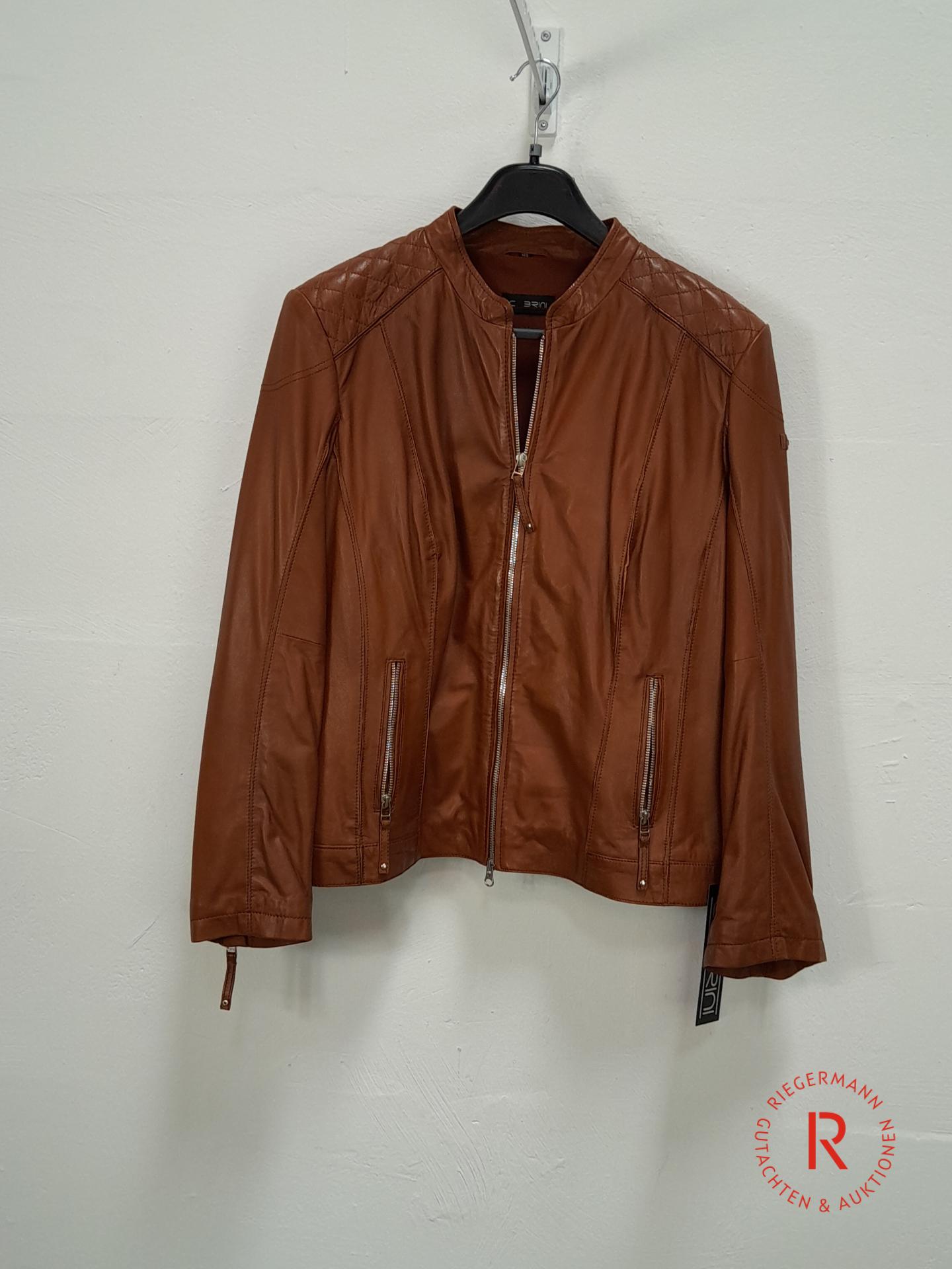 DAMEN LEDERJACKE GRÖSSE 48